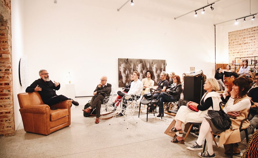 O arquiteto Marcos Bertoldi palestrou para profissionais, estudantes e convidados