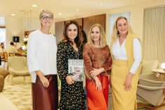 Rosicler Ribeiro, Margit Soares, Sonia Elias e Angela Russi (Foto: Patrícia Amancio)