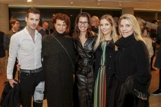 Victor Catani, Gisèle Schwartsburd, Andressa Gulin, Laura Simões e Flávia Simões de Assis