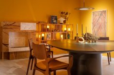 Ambiente Living Habitat Ocre por Michael Zanghelini.