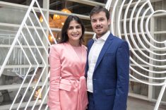 Karol Dioan e André Secchin