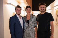 André Secchin, Marcela Petrus, Thiago Visconti 